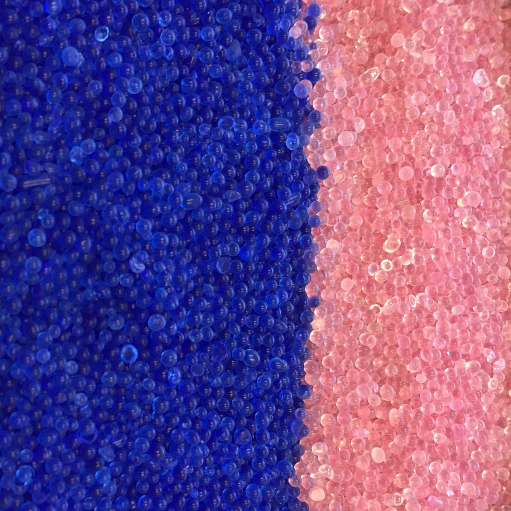 Bulk Silica Gel (Loose Beads)  Blue to Pink — Hydrosorbent